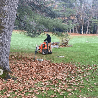 Spring and fall cleanup by Bacon Property Services.