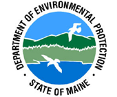 Maine Department of Environmental Protection logo.